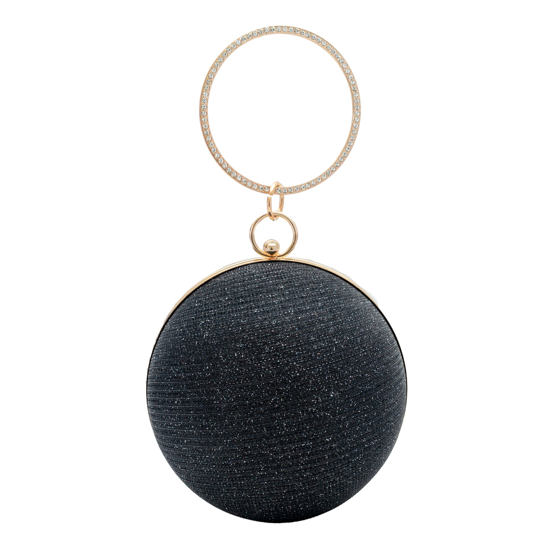 Chokore Chokore Spherical Rhinestone Crossbody Bag (Black) Chokore Spherical Rhinestone Crossbody Bag (Black) 