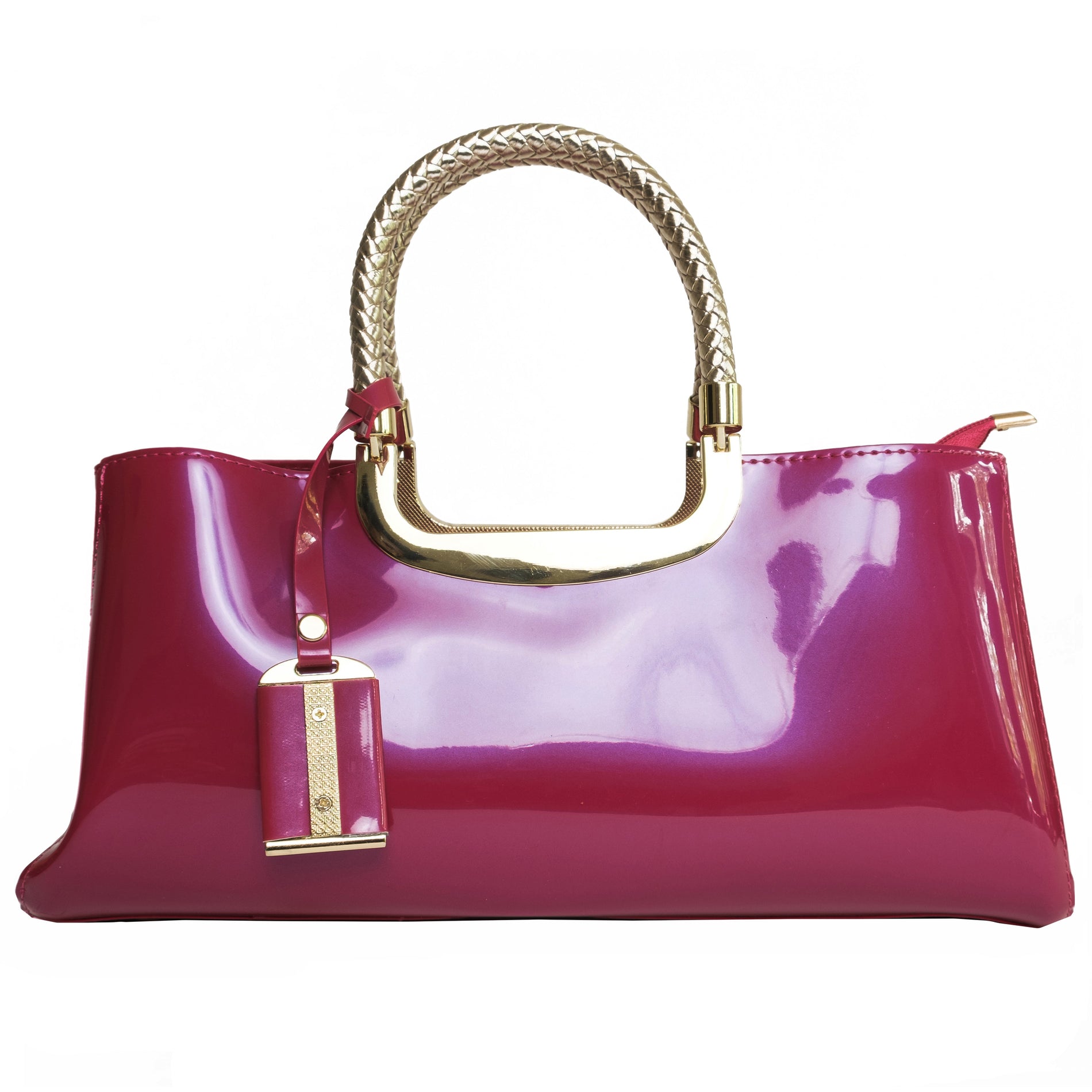 Chokore Chokore Luxe Glossy Handbag (Pink) Chokore Luxe Glossy Handbag (Pink) 