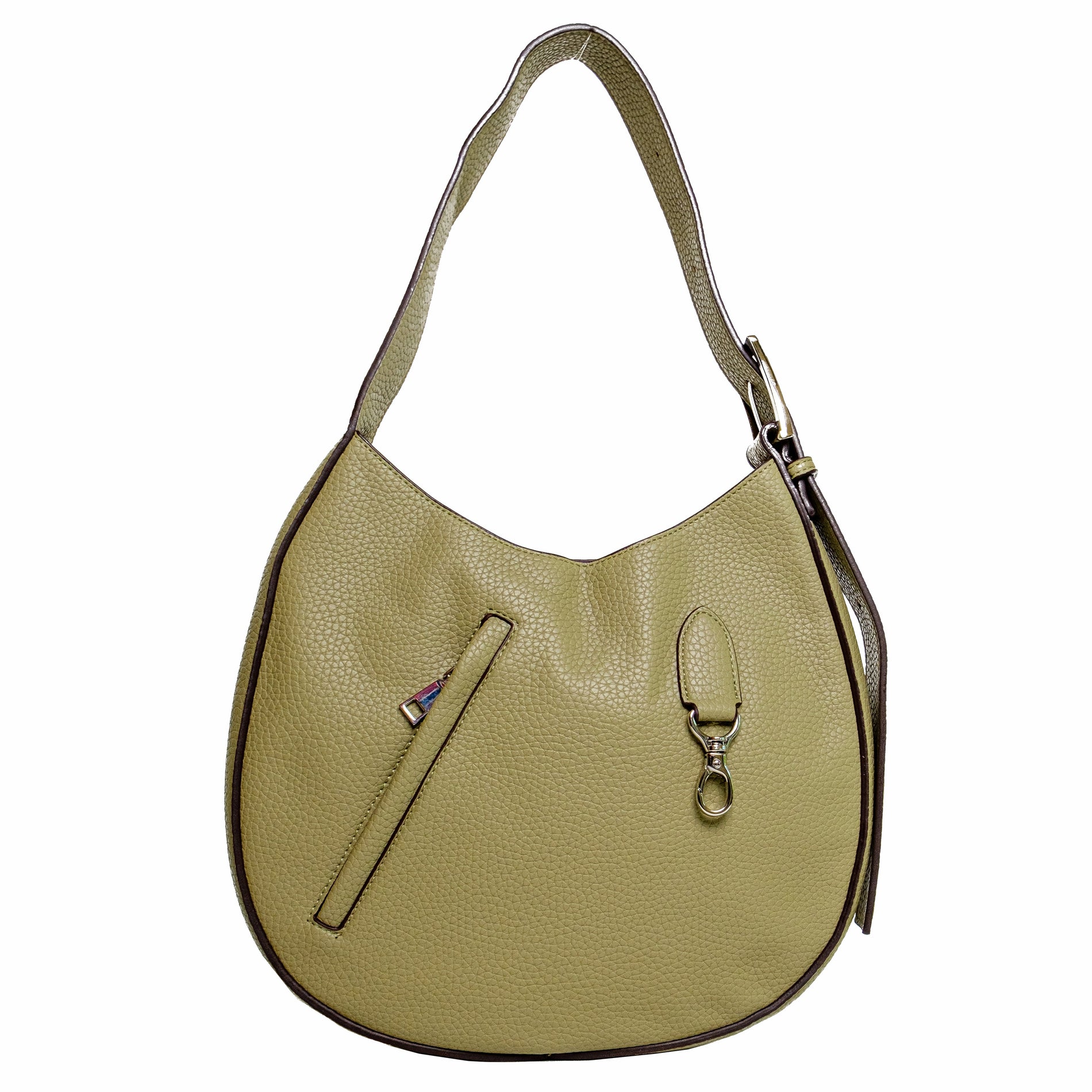 Chokore Chokore Round Hobo Bag with Shoulder Belt (Green) Chokore Round Hobo Bag with Shoulder Belt (Green) 