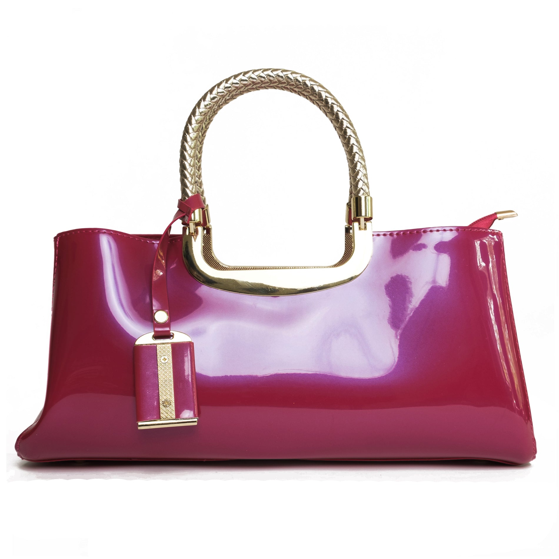 Chokore Chokore Luxe Glossy Handbag (Pink) Chokore Luxe Glossy Handbag (Pink) 