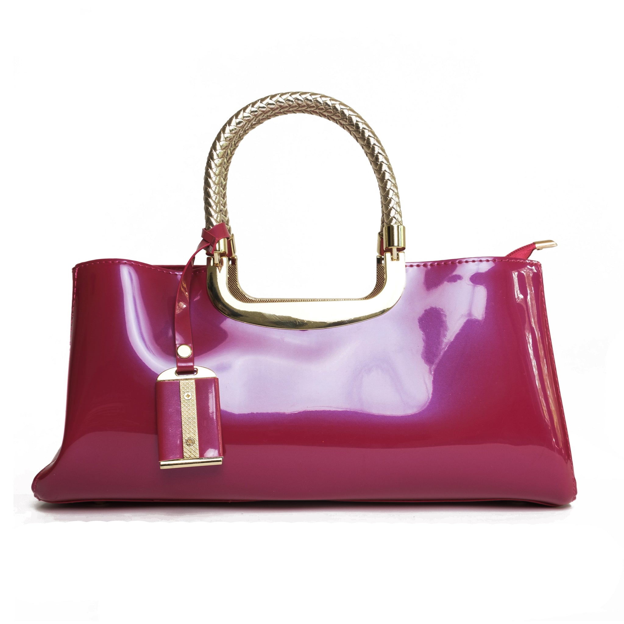 Chokore Luxe Glossy Handbag (Pink)