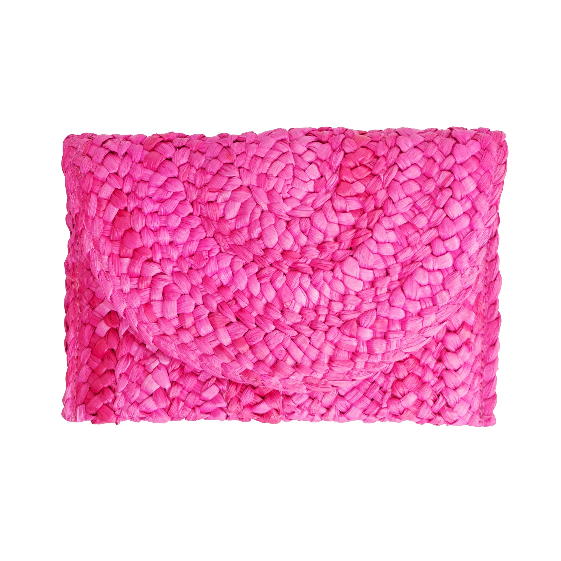 Chokore Chokore Rattan Beach Clutch (Hot Pink) Chokore Rattan Beach Clutch (Hot Pink) 