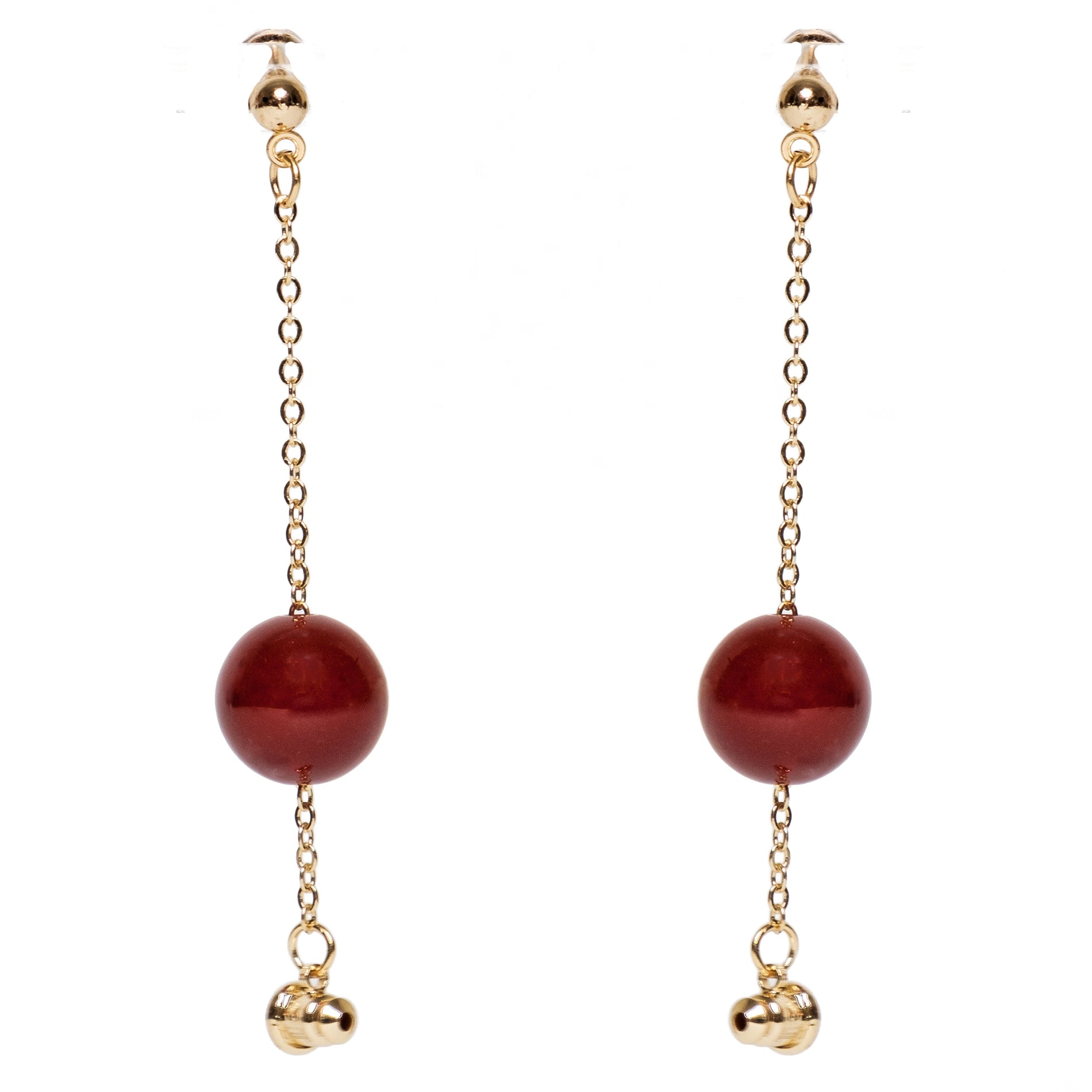 Chokore  Chokore Dangling Rose Earrings 