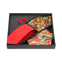 Chokore Chokore Special 4-in-1 Marine Gift Set (Pocket Square, Tie, Cravat & Cufflinks)