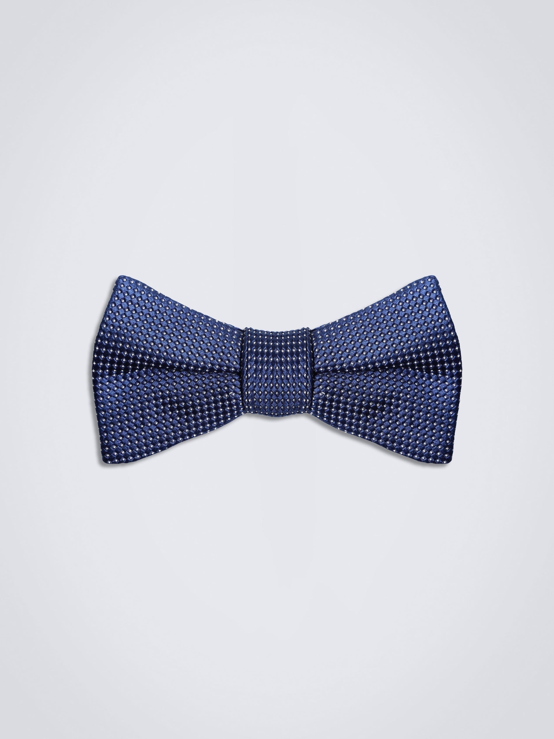 Chokore  Bow Tie (Navy & White Polka Dots) 