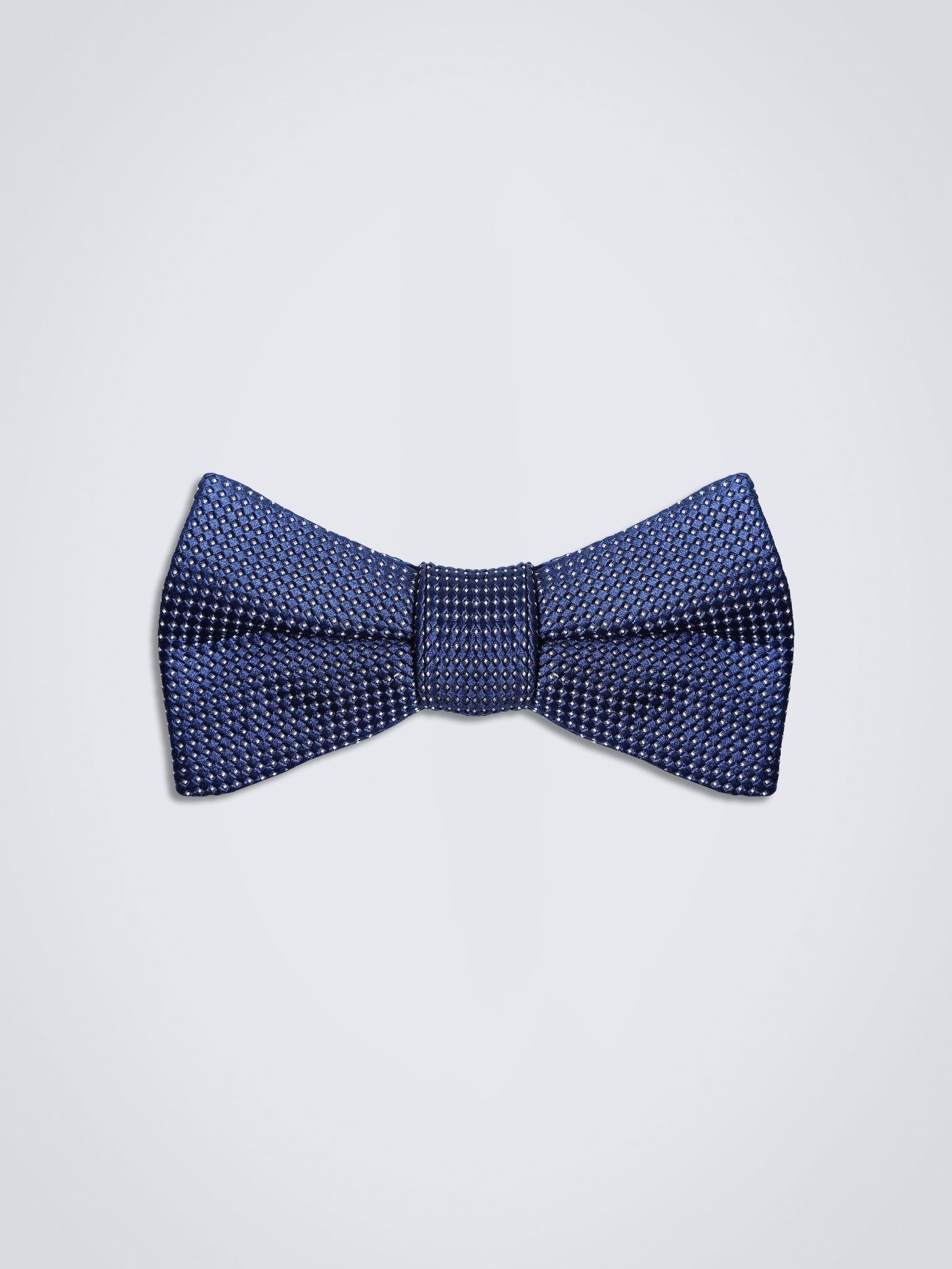 Chokore Bow Tie (Navy & White Polka Dots)