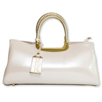 Chokore Chokore Luxe Glossy Handbag (White)