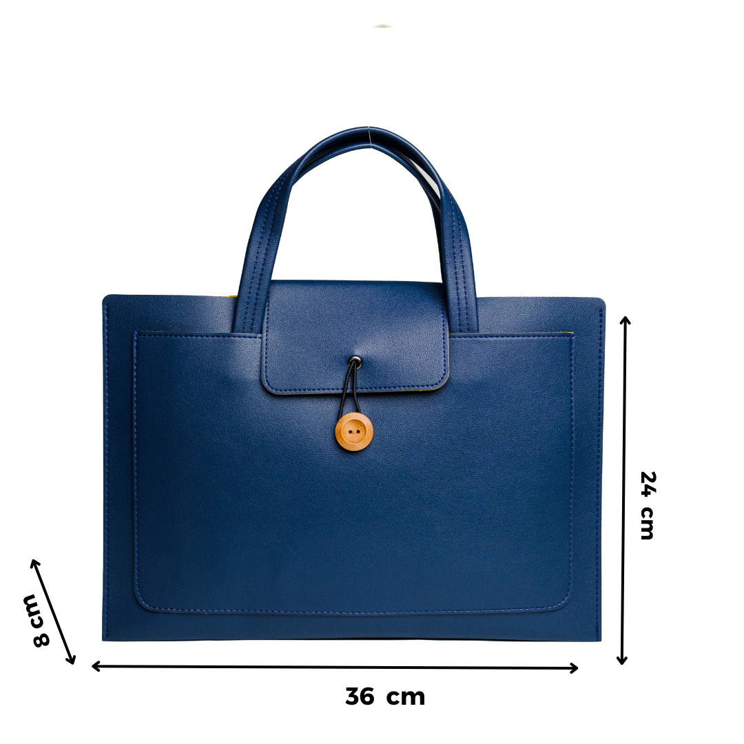 Chokore  Chokore Luxury Leather Bag for Women (Blue) 