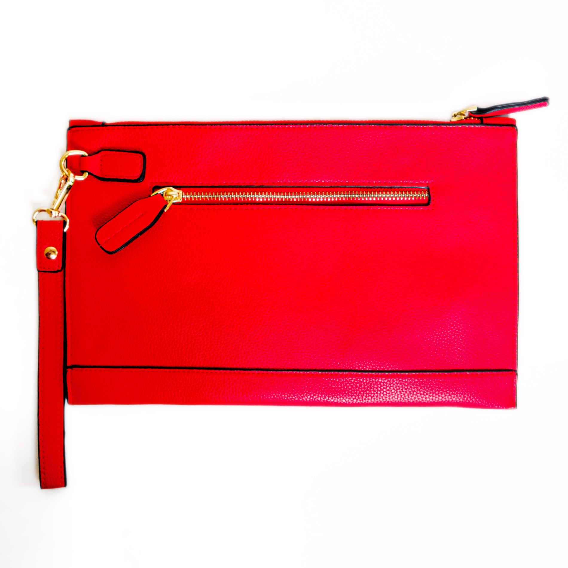 Chokore Chokore Vegan Leather Envelope Clutch (Red) Chokore Vegan Leather Envelope Clutch (Red) 