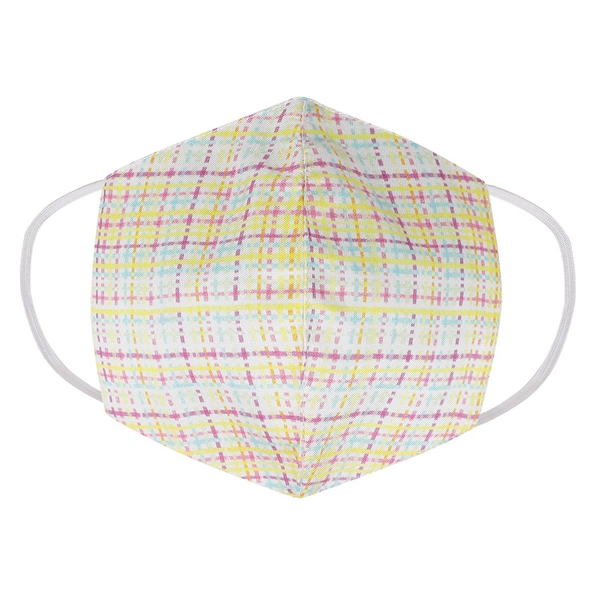 Unisex Pack Of 3 Reusable Silk and cotton Outdoor Mask for adults and children