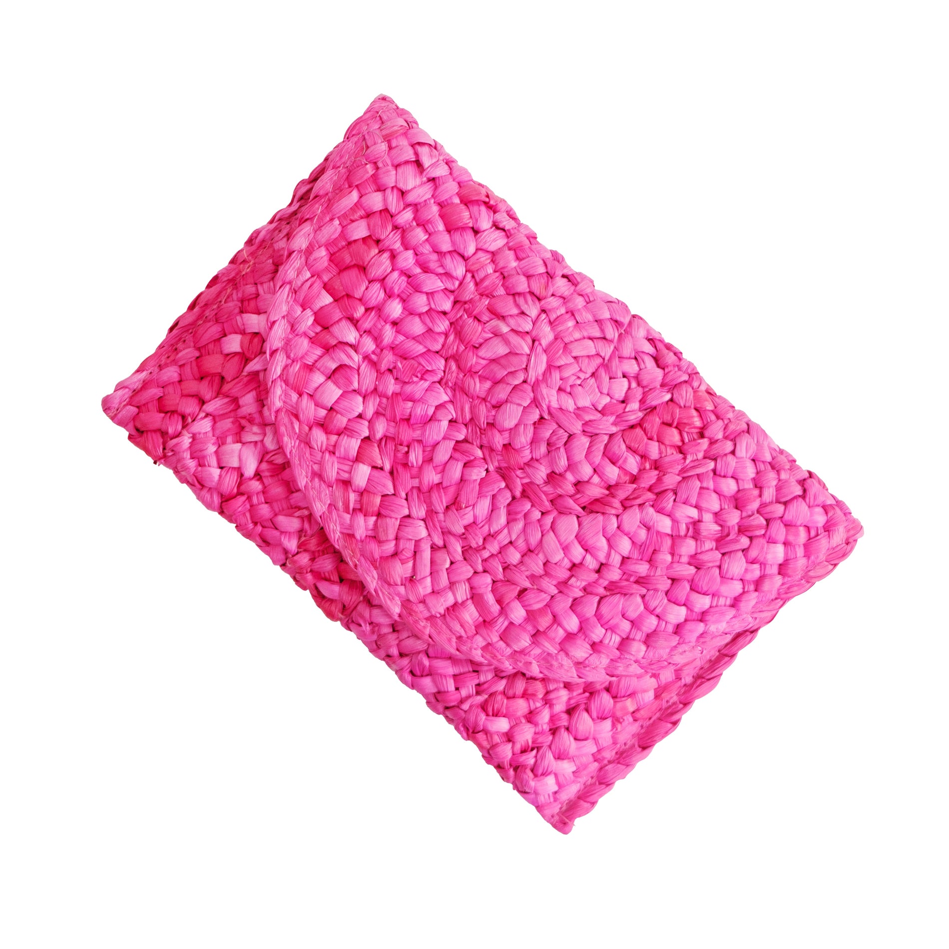 Chokore Chokore Rattan Beach Clutch (Hot Pink) Chokore Rattan Beach Clutch (Hot Pink) 