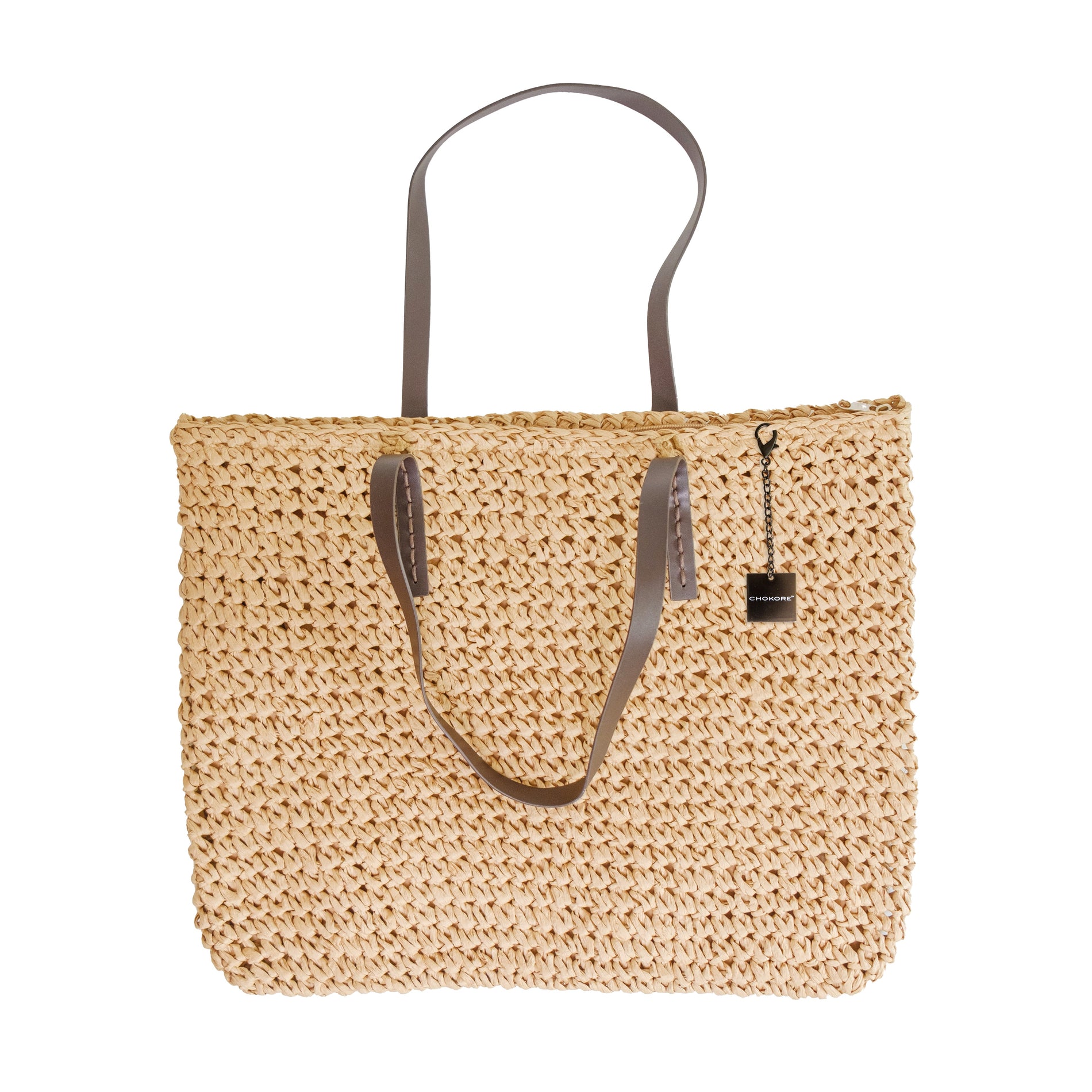 Chokore Chokore Straw Woven Large Tote Bag Chokore Straw Woven Large Tote Bag 