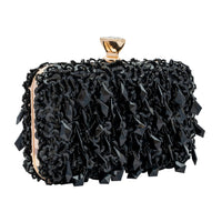 Chokore Chokore Embellished Evening Clutch/Handbag (Black)