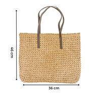 Chokore Chokore Straw Woven Large Tote Bag