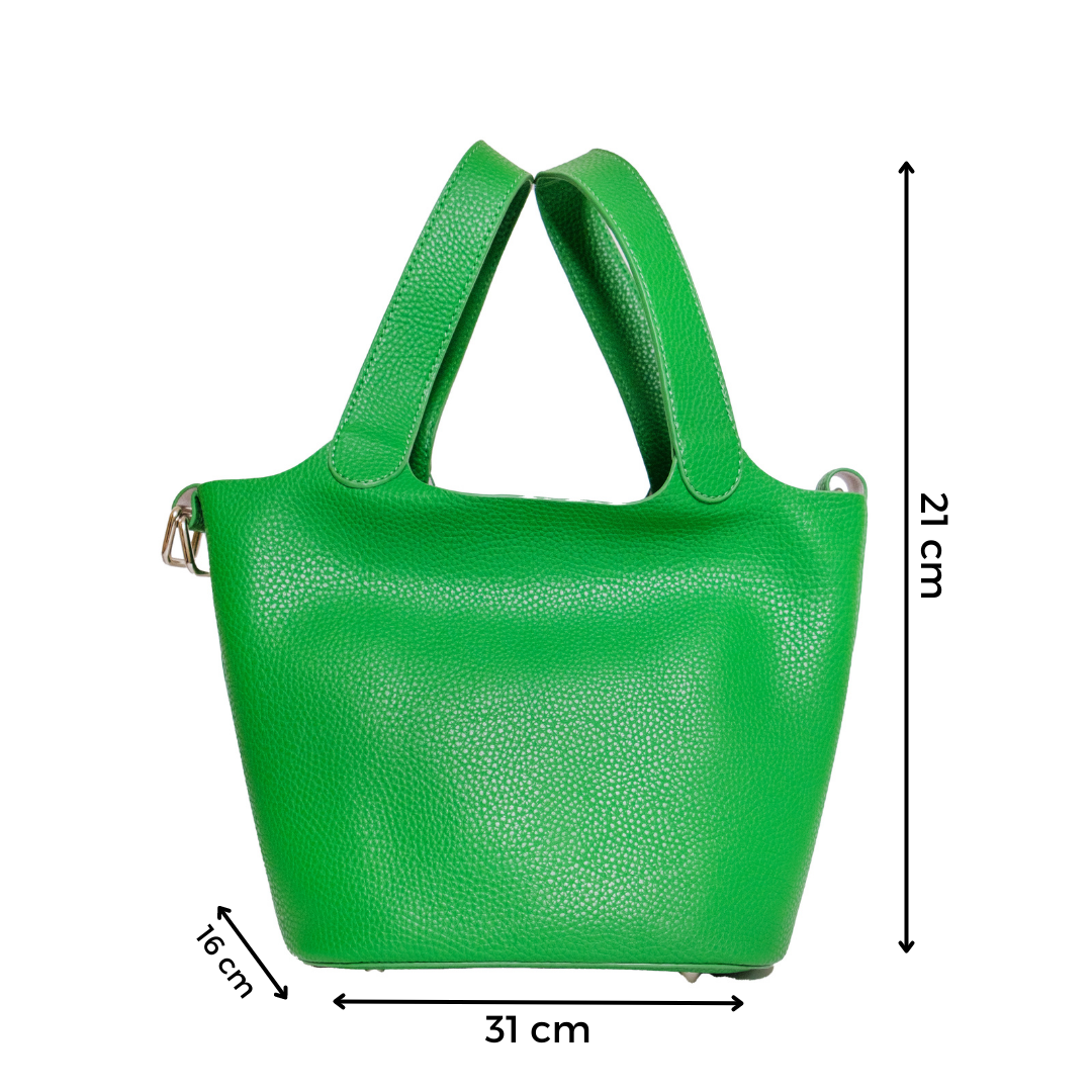 Chokore  Chokore Bucket Bag with Belt (Green) 