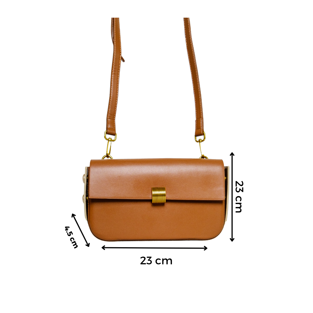 Chokore  Chokore Solid Crossbody Bag with Detachable Handle 