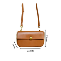 Chokore Chokore Solid Crossbody Bag with Detachable Handle