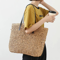 Chokore Chokore Straw Woven Large Tote Bag