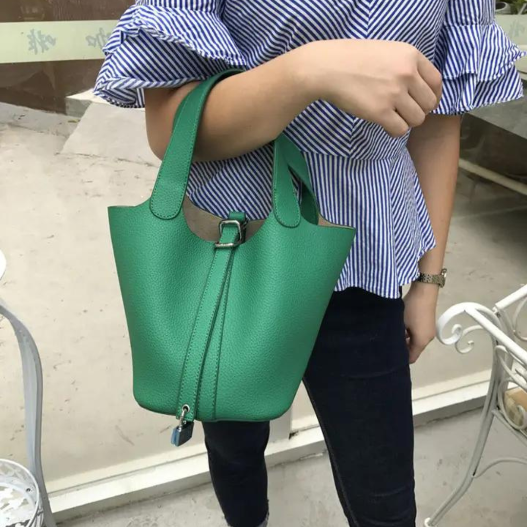 Chokore Chokore Bucket Bag with Belt (Green) Chokore Bucket Bag with Belt (Green) 