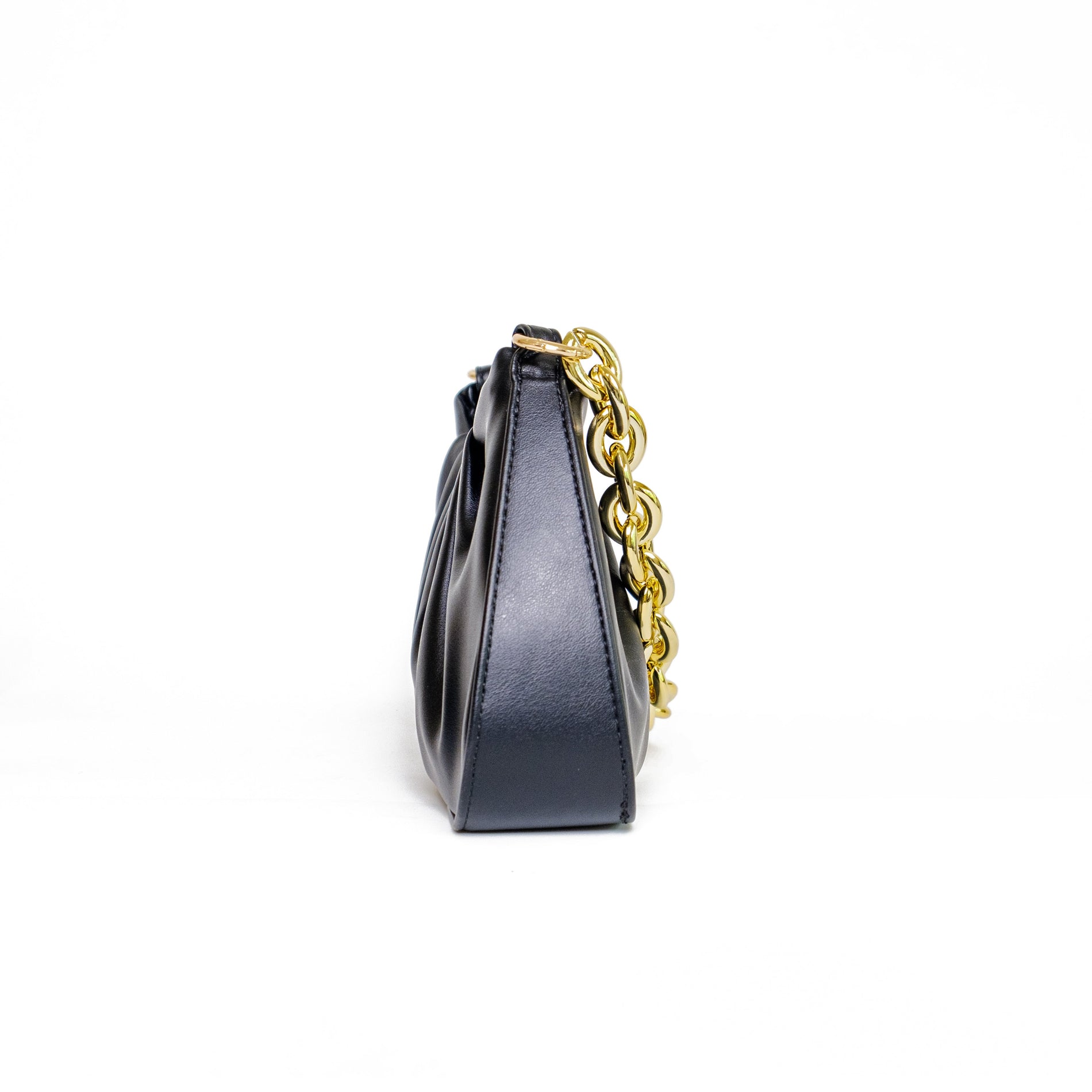 Chokore Chokore Cloud Bag with Golden Chain (Black) Chokore Cloud Bag with Golden Chain (Black) 