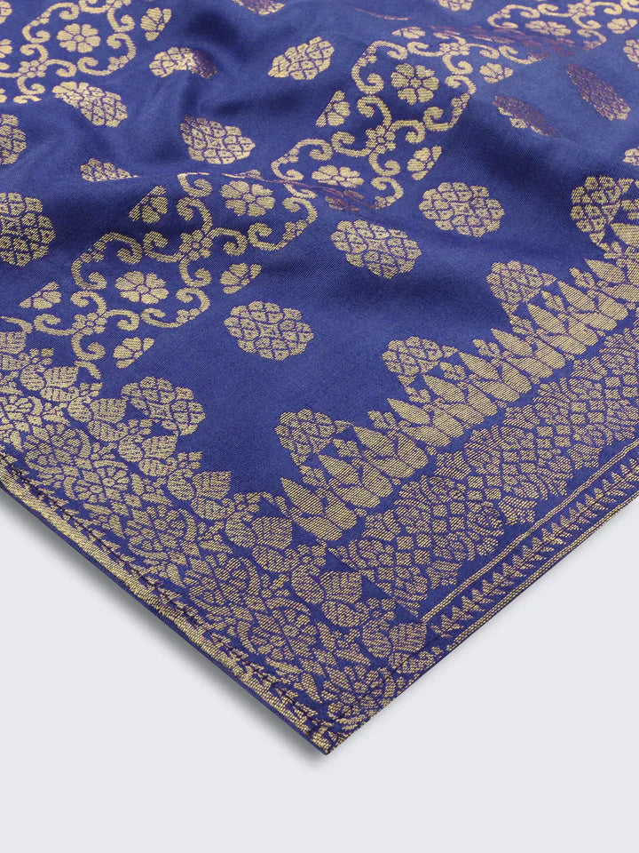 Chokore Benares (Blue) - Pocket Square Benares (Blue) - Pocket Square 