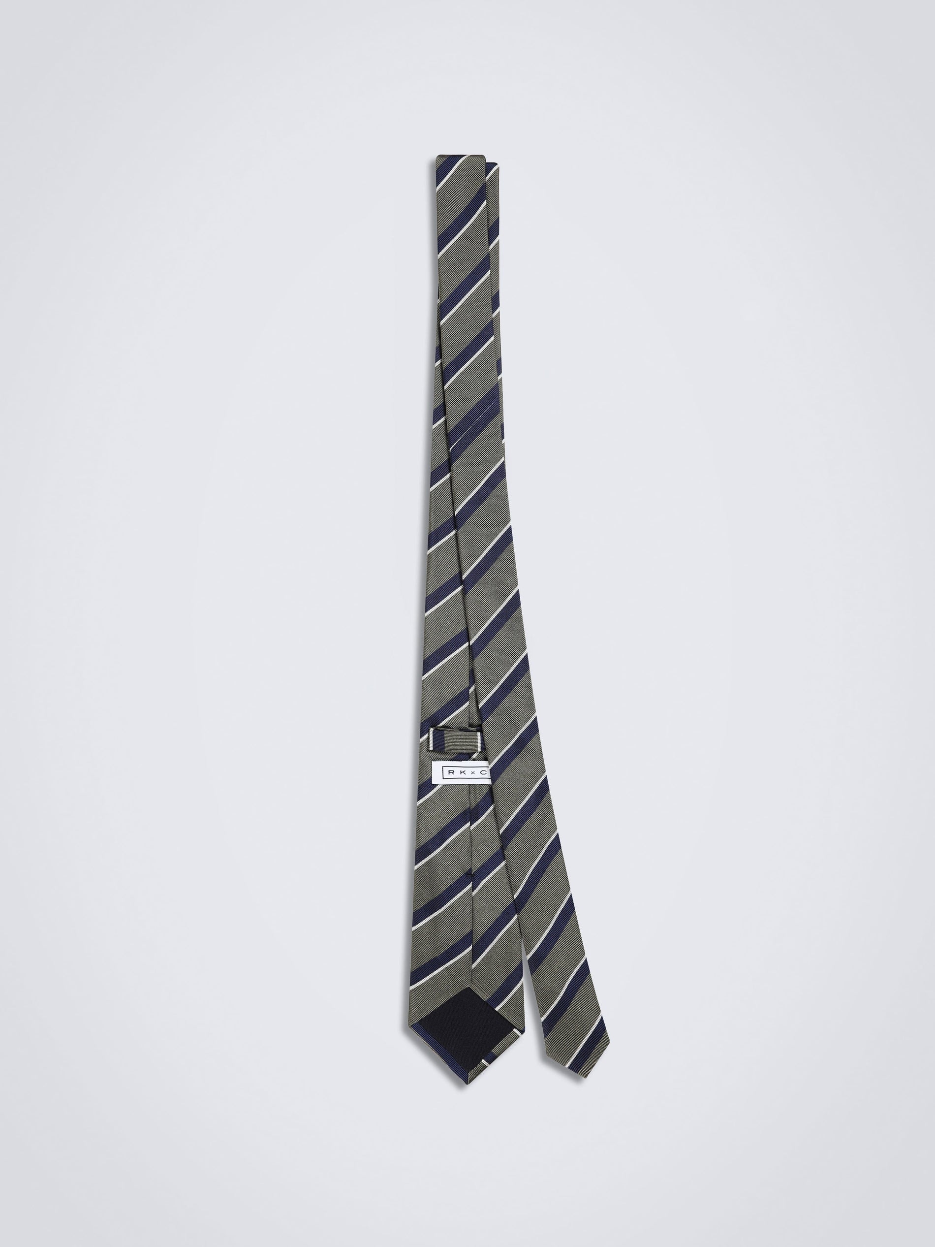 Chokore Repp Tie (Olive) Repp Tie (Olive) 