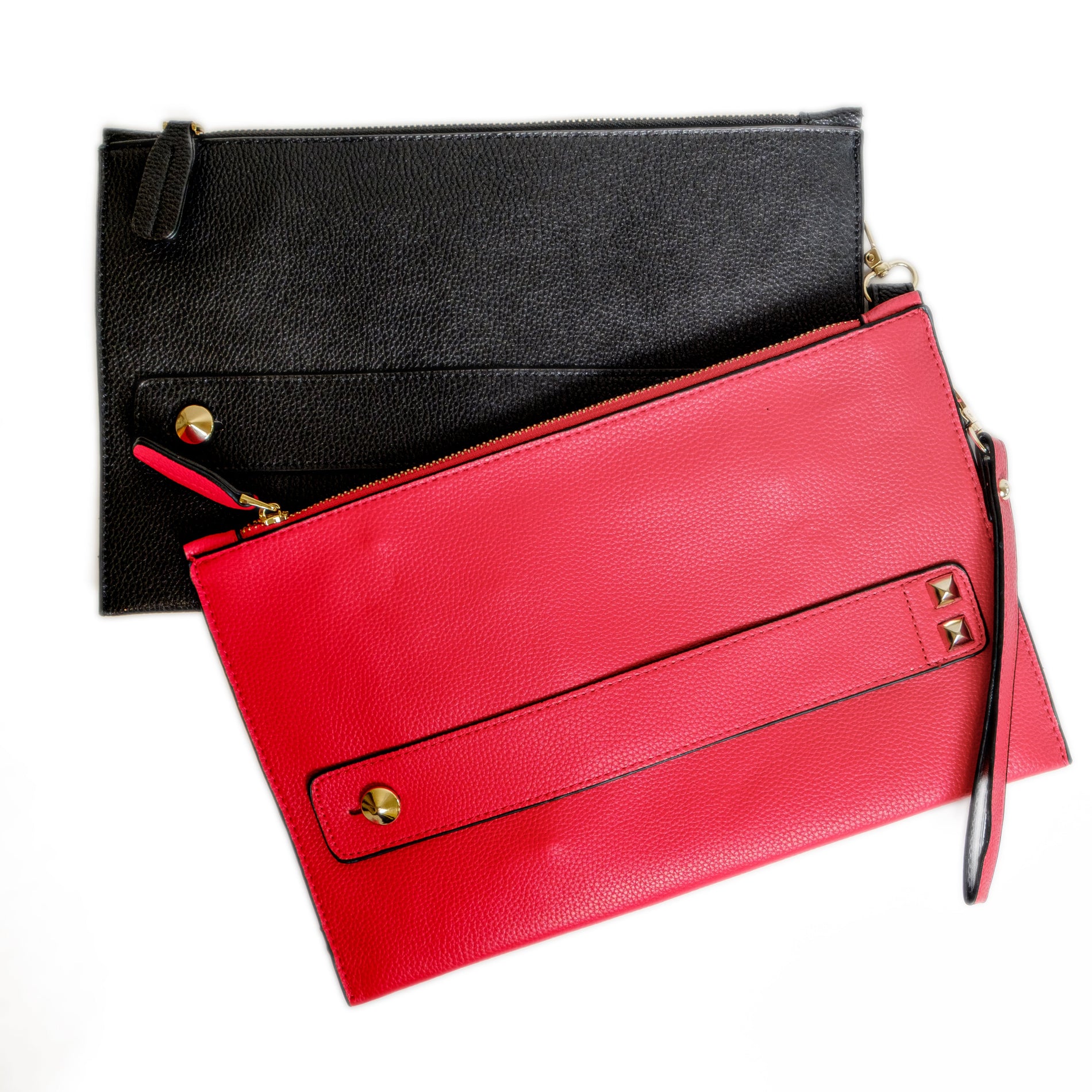 Chokore Chokore Vegan Leather Envelope Clutch (Red) Chokore Vegan Leather Envelope Clutch (Red) 