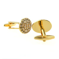 Chokore Chokore Tortoise Shell Crystal Cufflinks