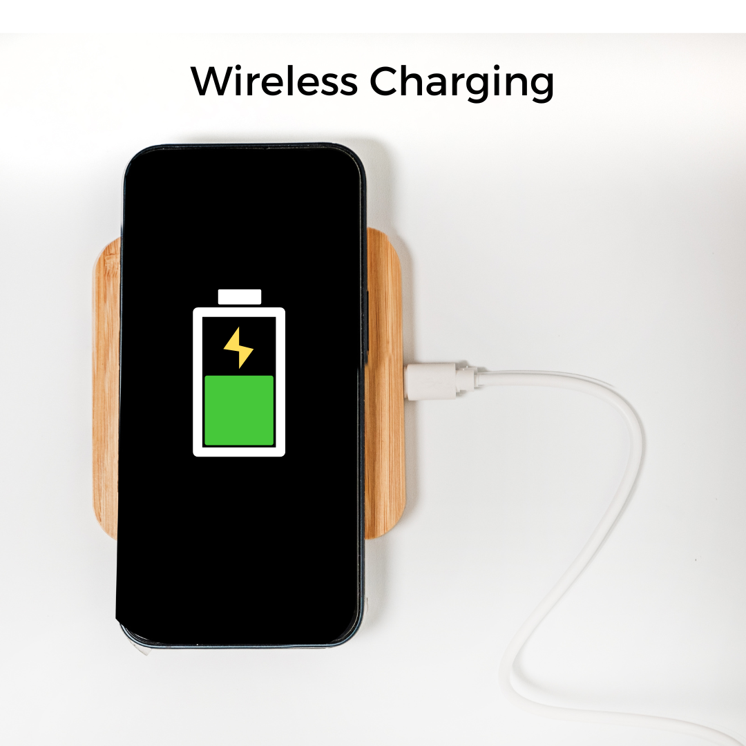 Chokore Chokore Bamboo 15W Wireless Phone Charging Pad Chokore Bamboo 15W Wireless Phone Charging Pad 