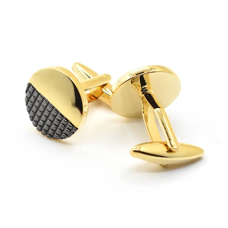 Chokore Double Tone Gunmetal Cufflinks