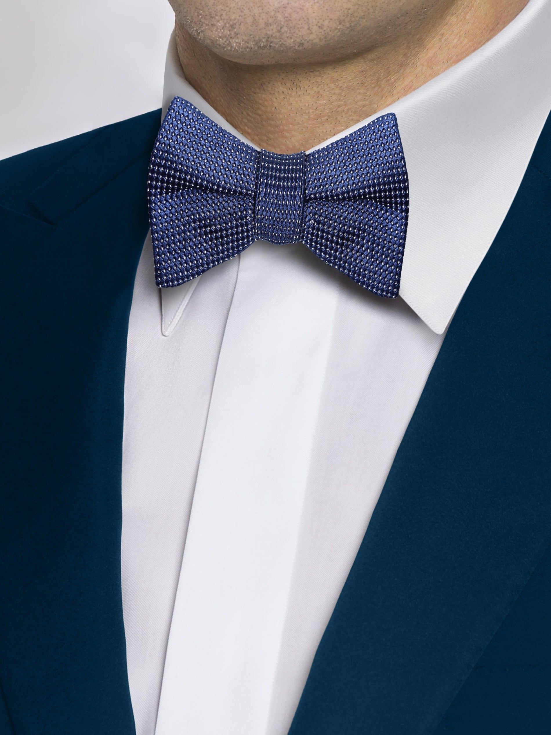 Chokore Bow Tie (Navy & White Polka Dots) Bow Tie (Navy & White Polka Dots) 