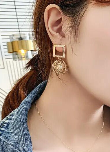 Chokore Bird's Nest Earrings