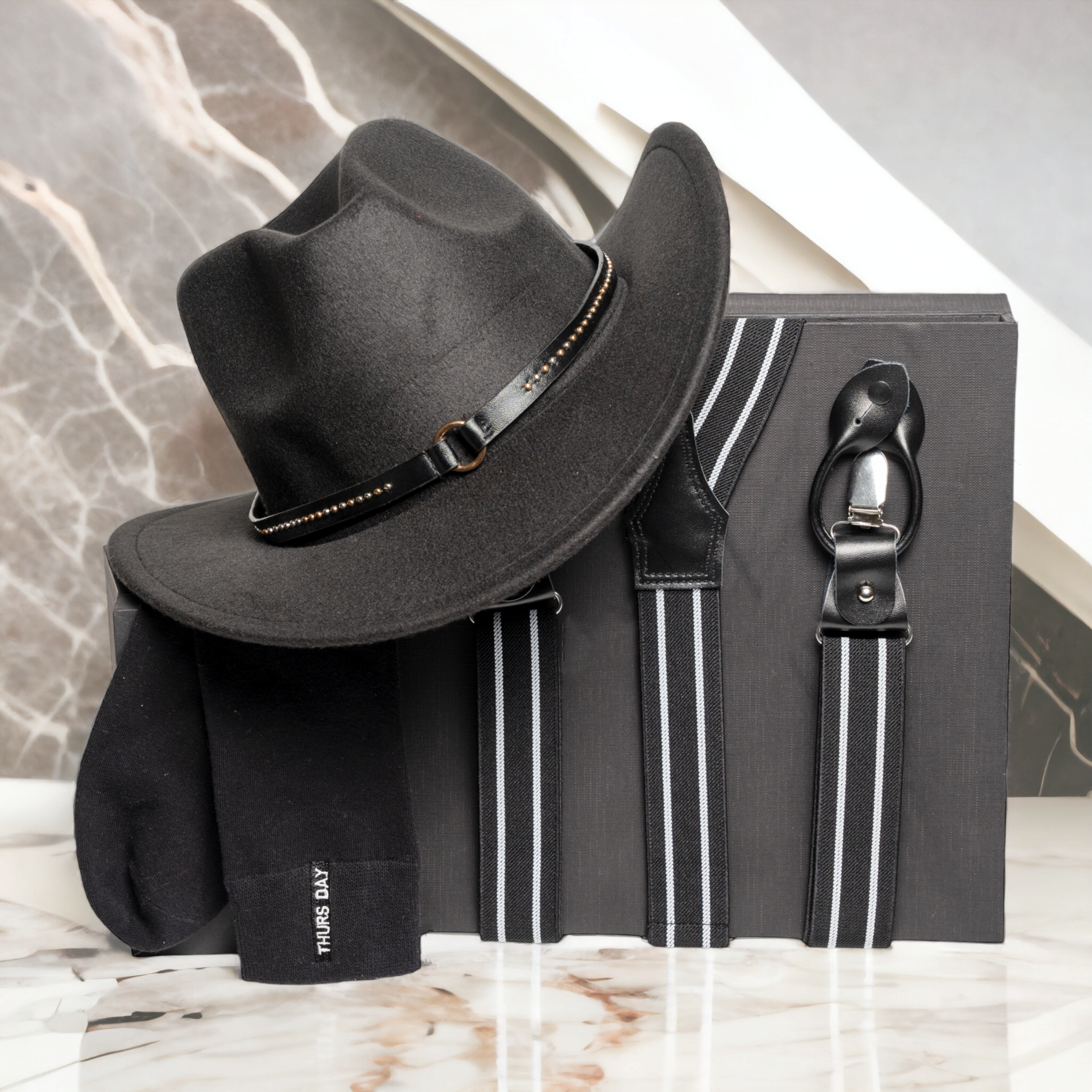 Chokore  Chokore Special 3-in-1 Gift Set (Hat, Suspenders, & Socks) 