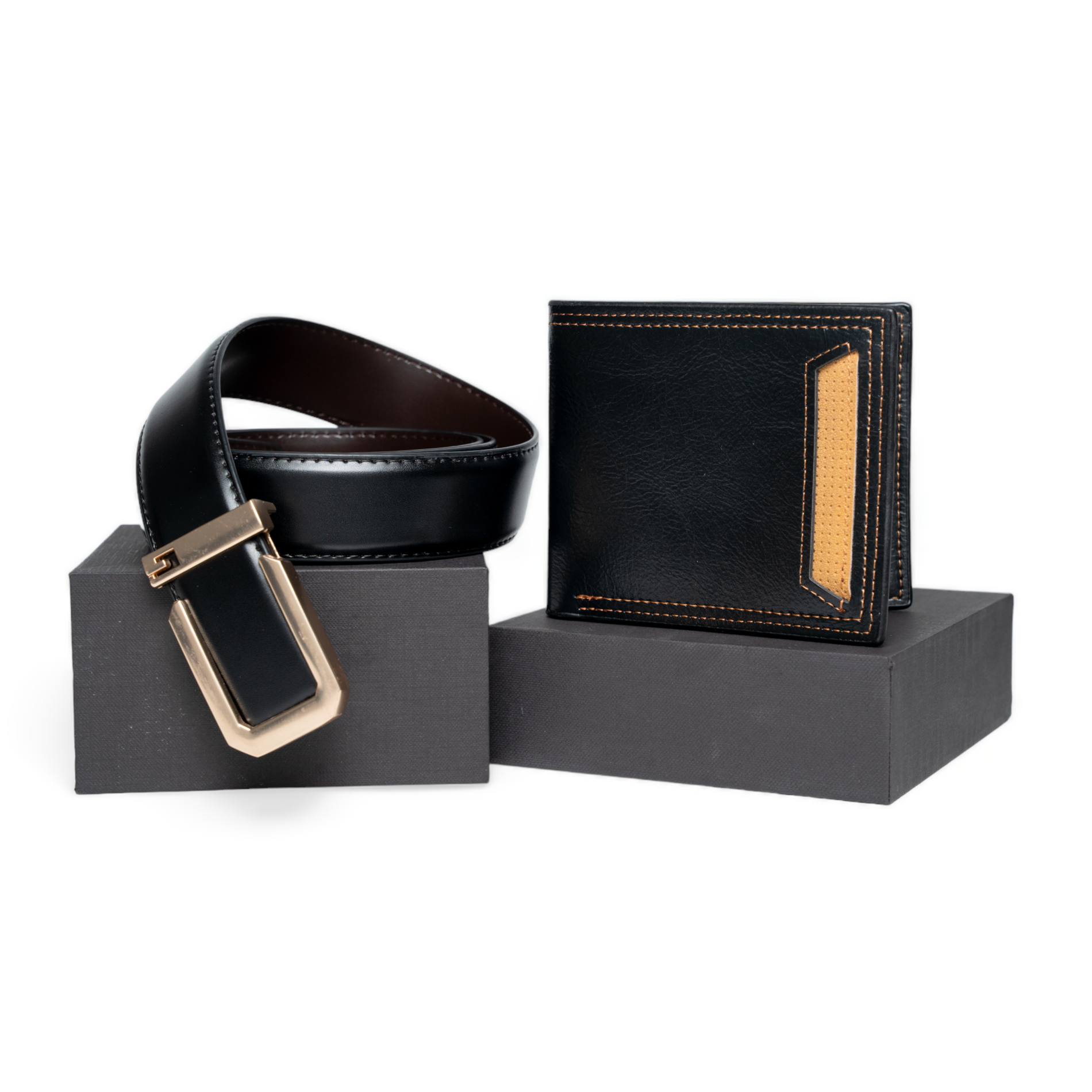 Chokore Chokore Special 2-in-1 Gift Set for Him (Black Belt and Wallet) Chokore Special 2-in-1 Gift Set for Him (Black Belt and Wallet) 