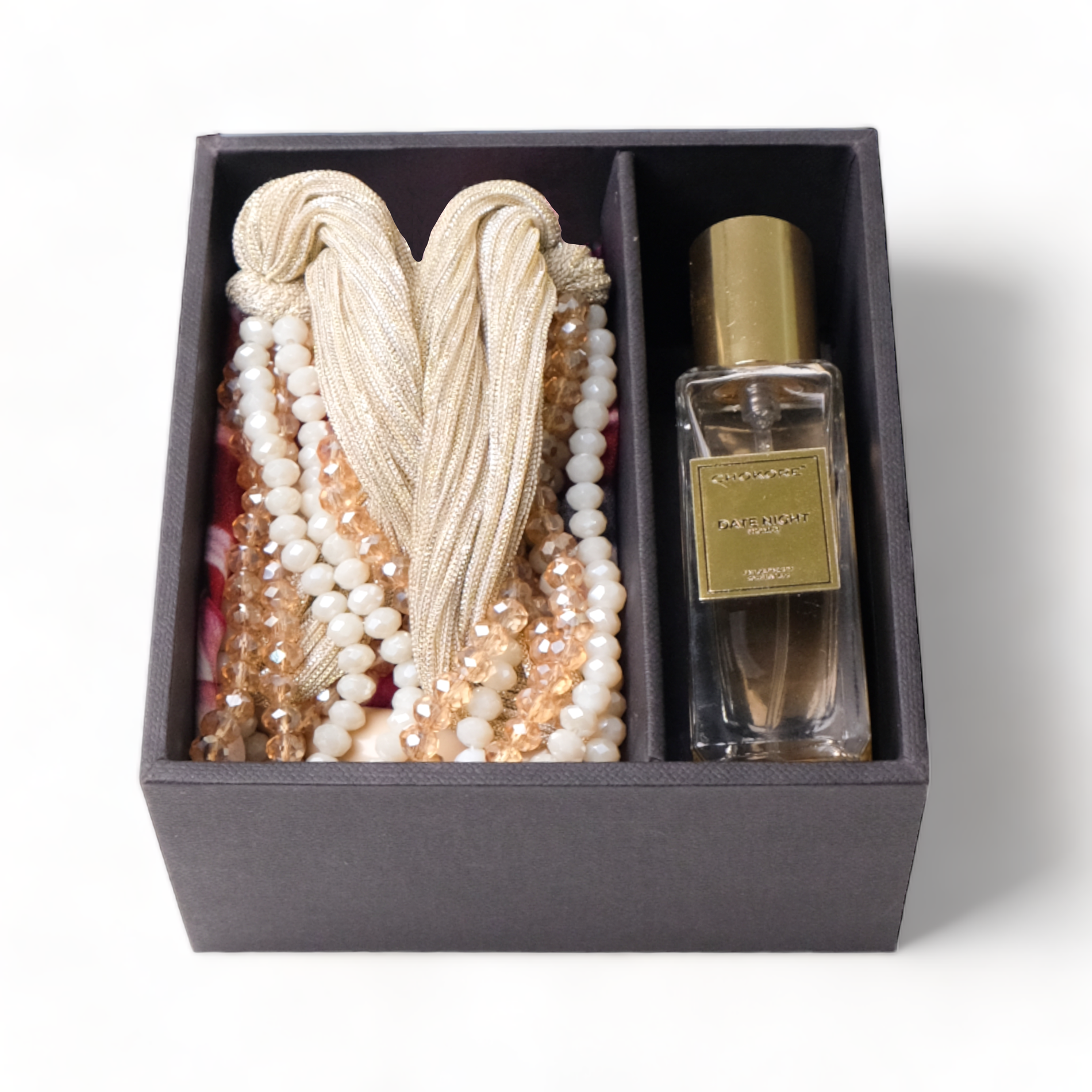 Chokore Chokore Special 2-in-1 Gift Set for Her (Multilayer Crystal Necklace & 20 ml Date Night Perfume) Chokore Special 2-in-1 Gift Set for Her (Multilayer Crystal Necklace & 20 ml Date Night Perfume) 