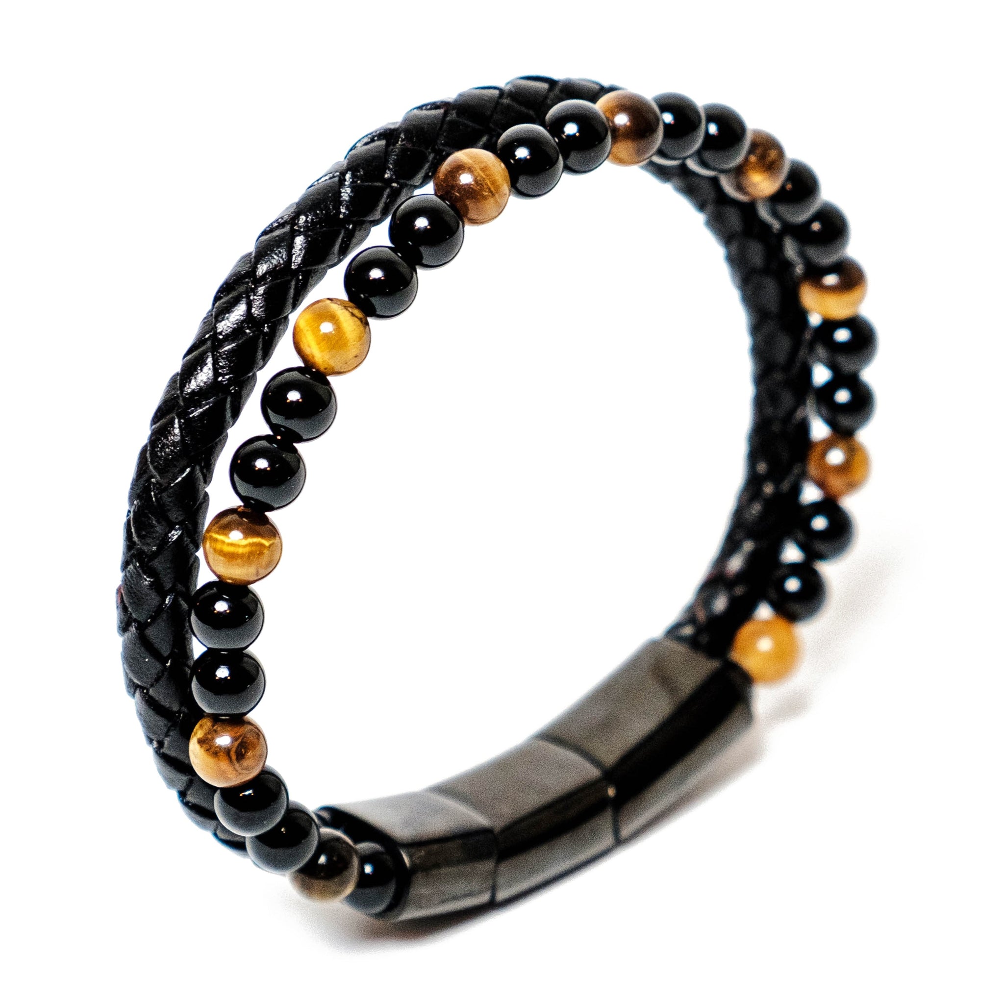 Chokore Special 2-in-1 Gift Set for Him & Her (Women’s Stole & Men’s Hematite Bracelet)