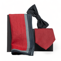 Chokore Chokore Special 3-in-1 Gift Set for Him (RKXC Pocket Square, Necktie, & Bowtie)