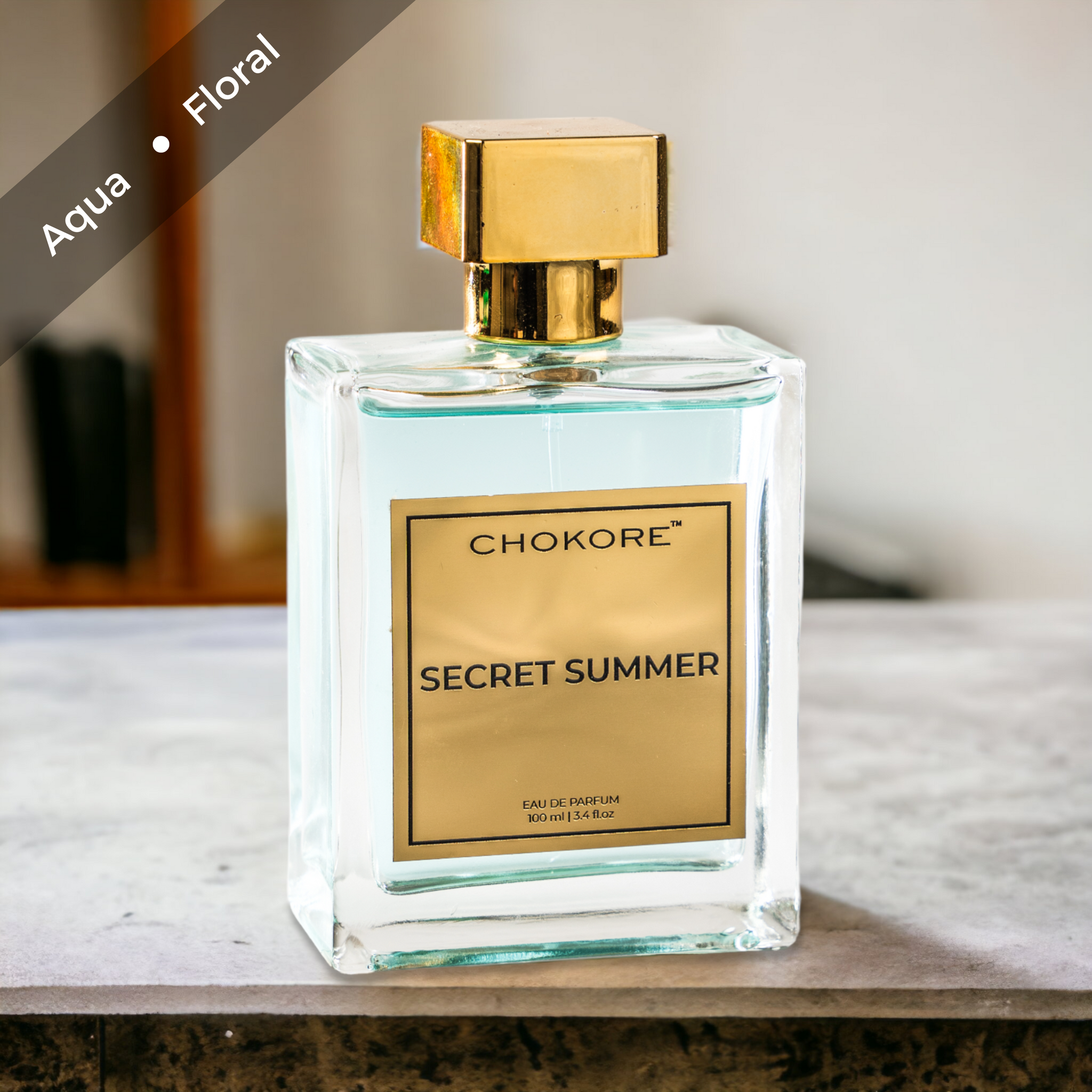 Chokore Special 3-in-1 Gift Set for Him & Her (Straw Hat, Beach Bag, & 100 ml Secret Summer Perfume)