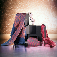 Chokore Chokore Special 4-in-1 Gift Set for Her (Silk Stole, Scarf, Sunglasses, & Necklace)