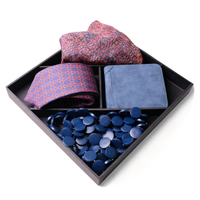 Chokore Chokore Special 4-in-1 Gift Set for Him & Her (Silk Stole, Necktie, Wallet, & Necklace)