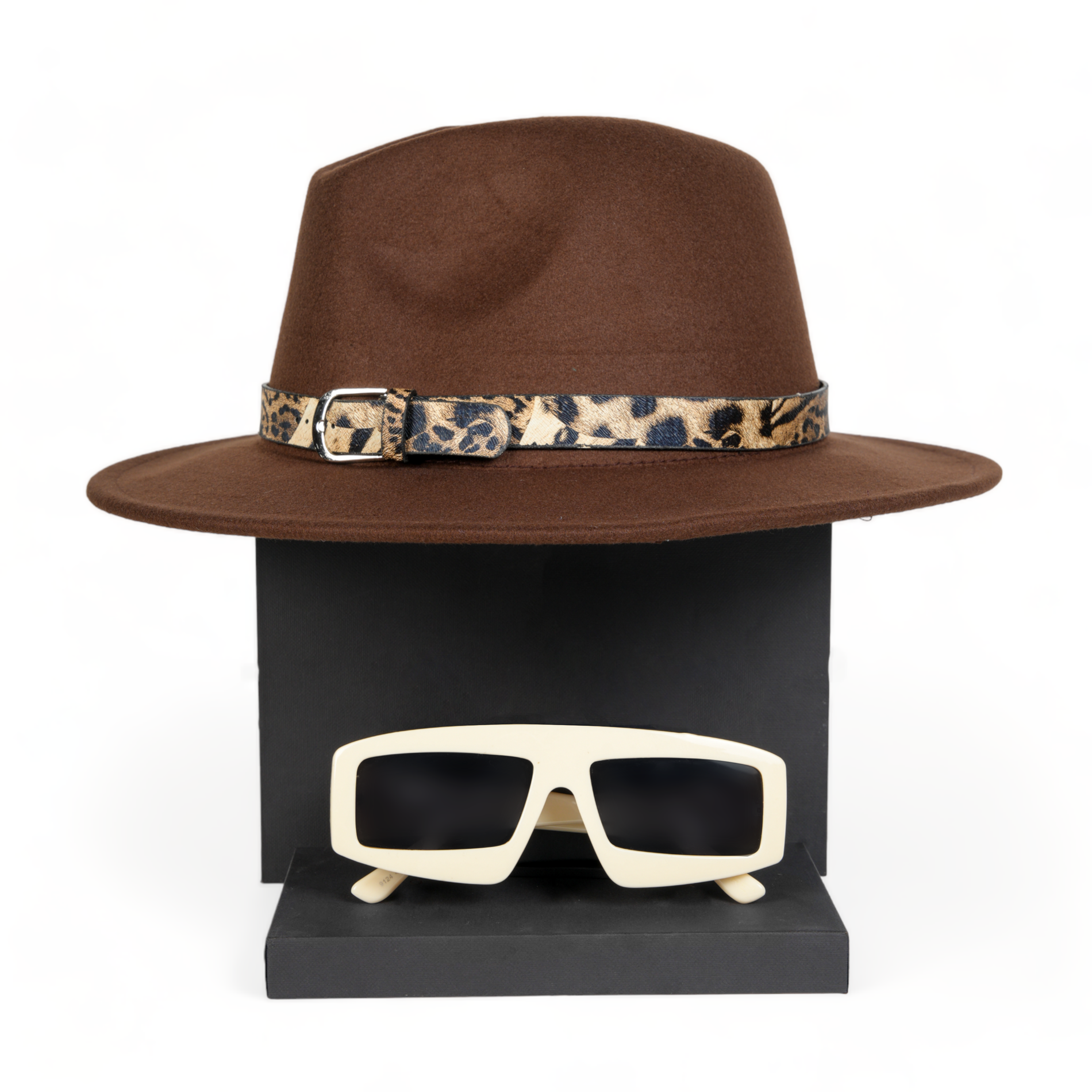 Chokore  Chokore Special 2-in-1 Gift Set for Her (Fedora Hat & Sunglasses) 