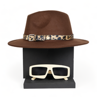 Chokore Chokore Special 2-in-1 Gift Set for Her (Fedora Hat & Sunglasses)