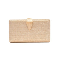 Chokore Chokore Shimmery Leaf Clutch/Handbag (Champagne)