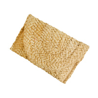 Chokore Chokore Rattan Beach Clutch (Khaki)