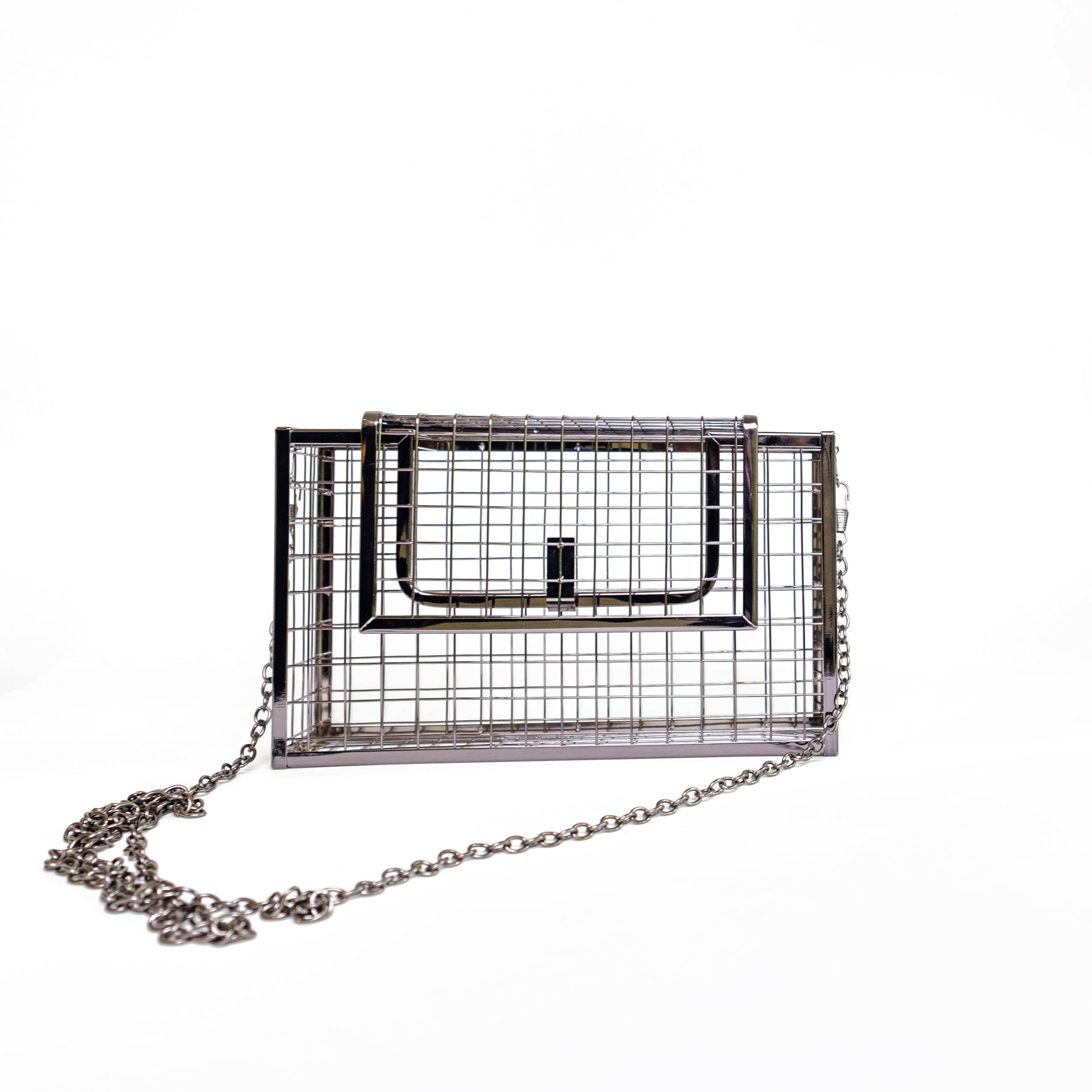 Chokore Chokore Metallic Cage Handbag Chokore Metallic Cage Handbag 