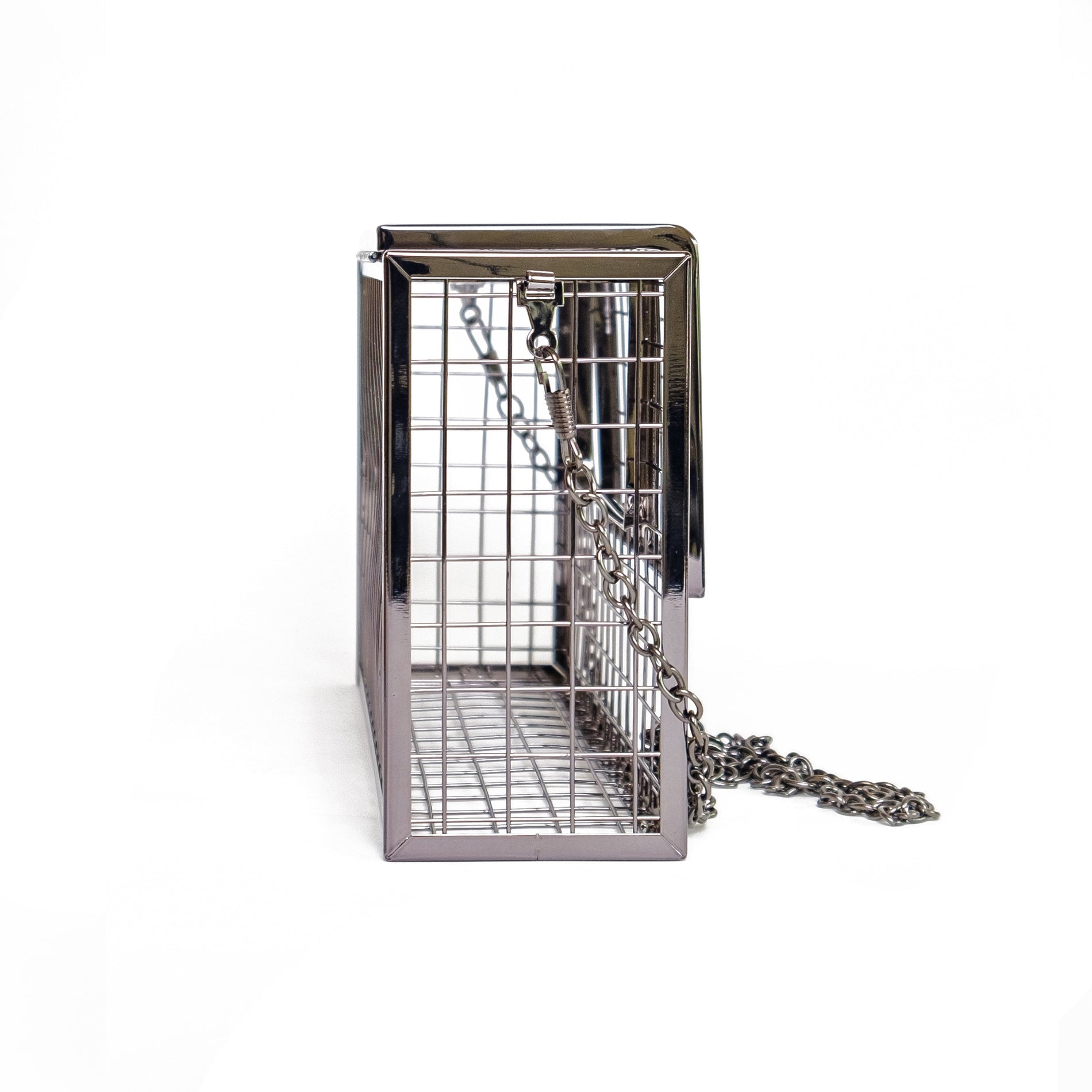 Chokore  Chokore Metallic Cage Handbag 