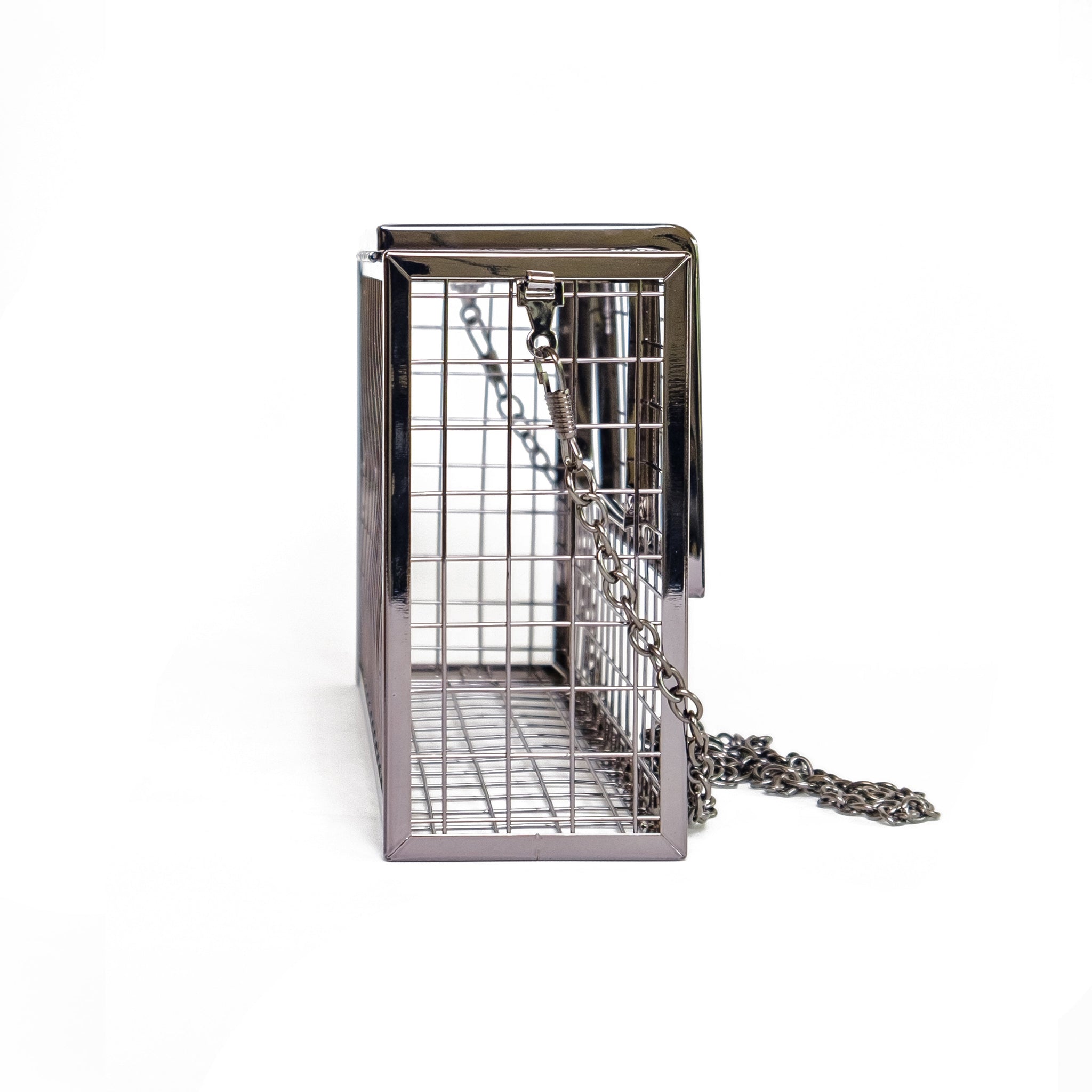 Chokore Metallic Cage Handbag