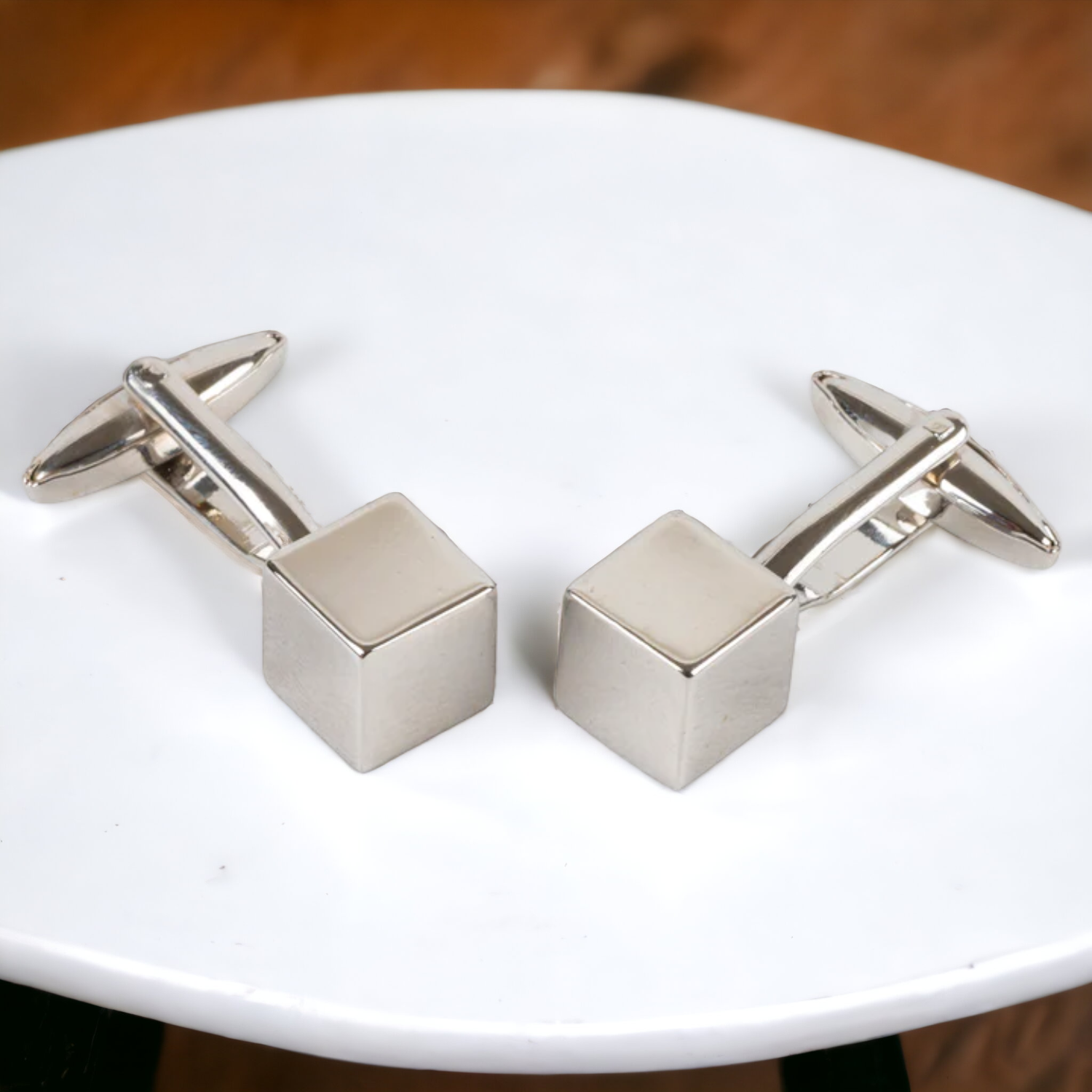 Chokore  Chokore Silver Square Premium Range of Cufflinks 