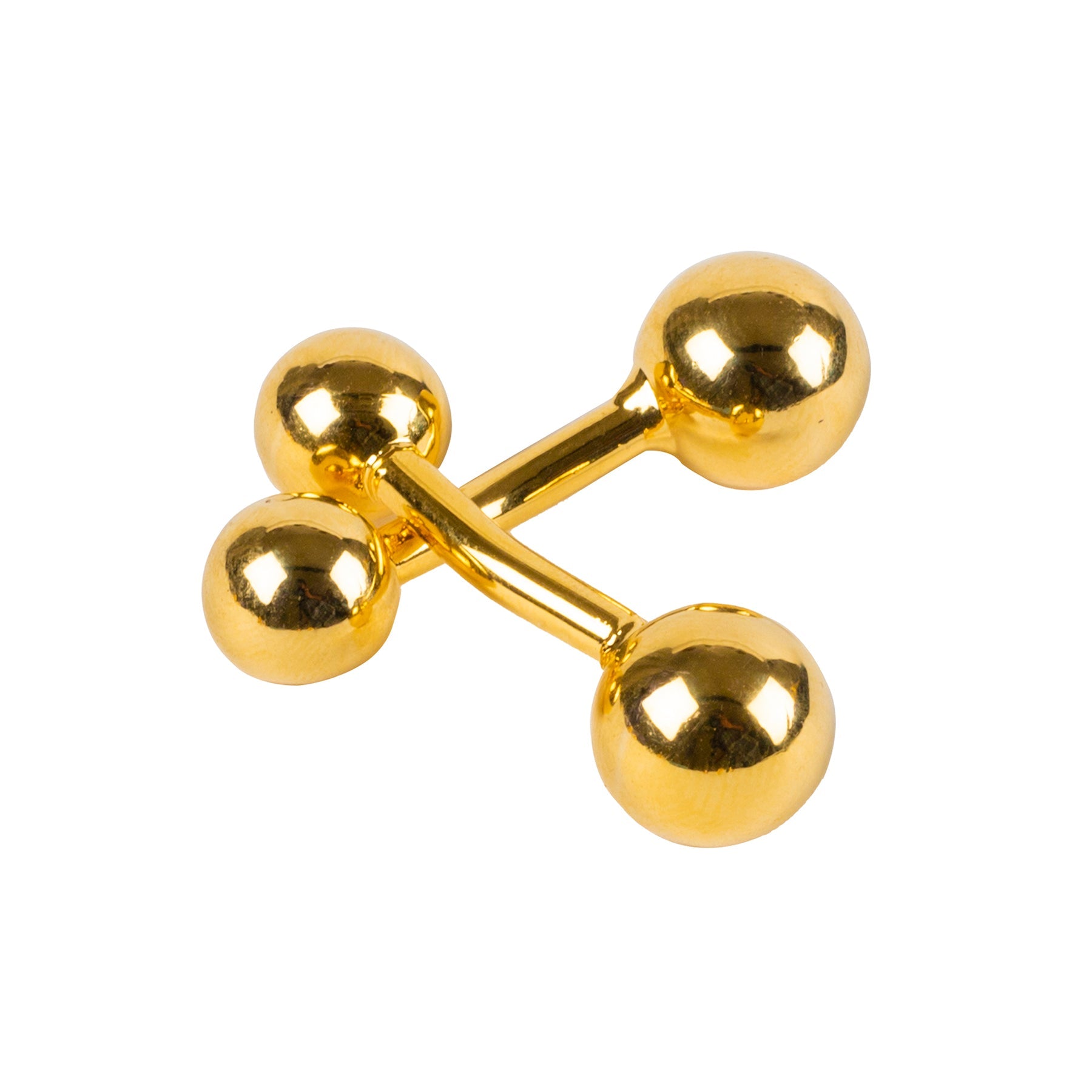 Chokore  Chokore Gold Round Shaped Premium Range of Cufflinks 