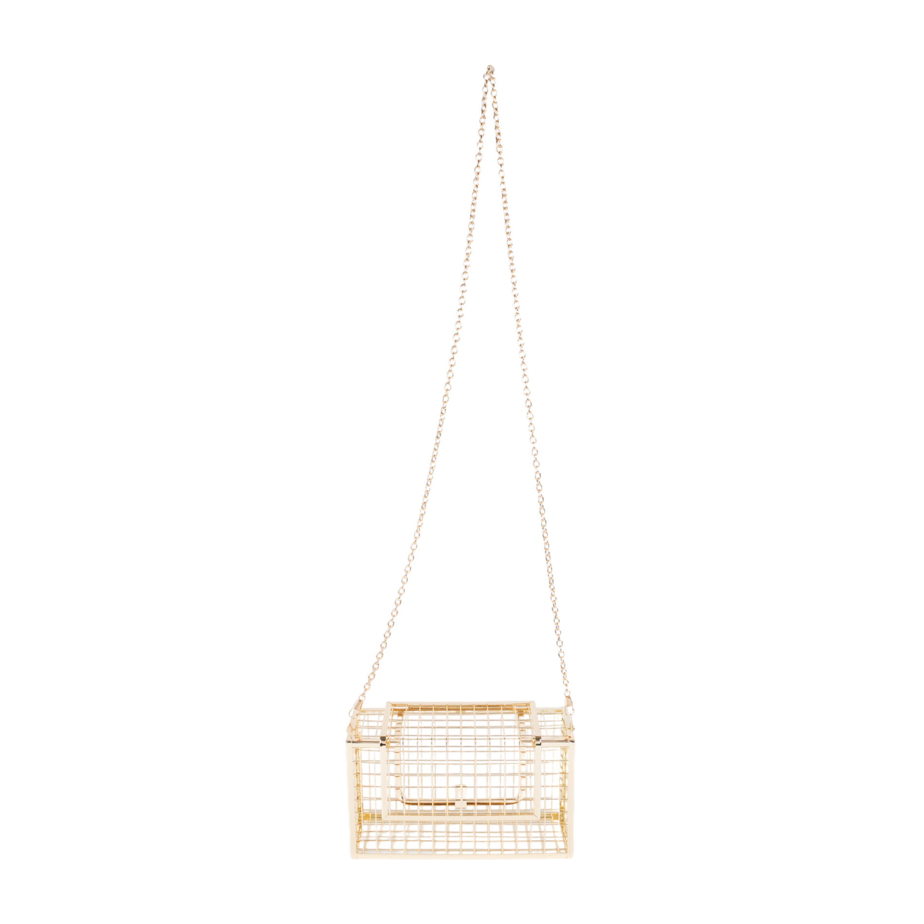 Chokore Chokore Metallic Cage Handbag (Golden) Chokore Metallic Cage Handbag (Golden) 